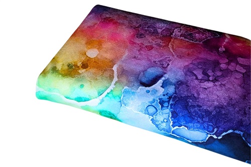 Click to order custom made items in the Rainbow Ice Dye fabric